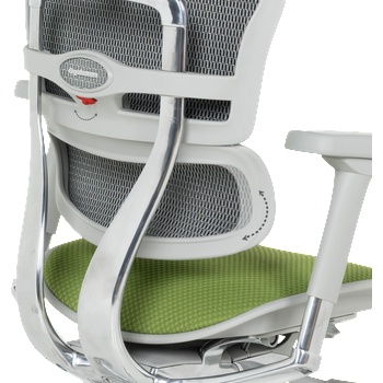 Ергономичен стол ergohuman elite 2 - сива рамка - зелен (b3520666)