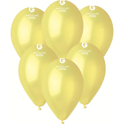 Gemar Balón metalický Baby žlutá 26 cm