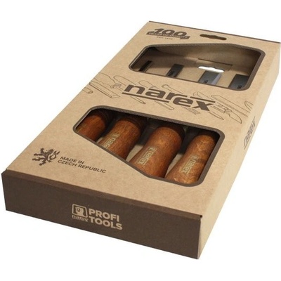 Sada plochých dlát 4ks Wood line plus Narex 8632 - 6-26mm 8632 01 – Zboží Mobilmania