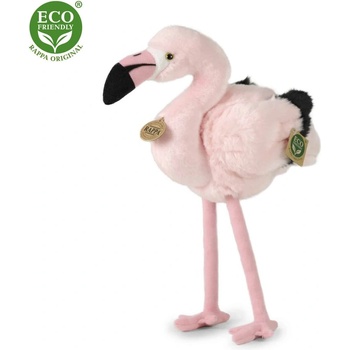 Rappa Плюшено Розово фламинго, 34 см (866843)