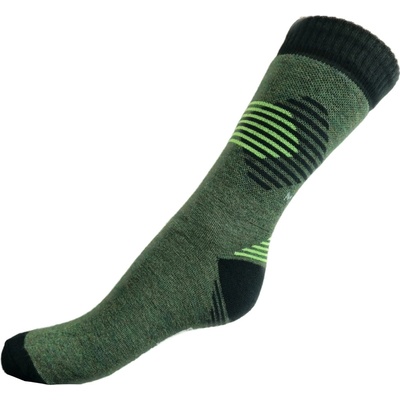 Mira Thermo ponožky vlna Merino khaki