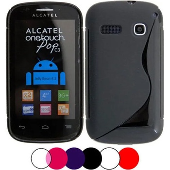 Image 1 of Alcatel One Touch Pop C3 Силиконов Калъф + Скрийн Протектор