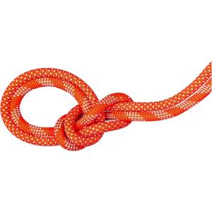 Mammut Единично въже Mammut 9.8 Crag Classic Rope Duodess Single rope - Vibrant Orange / White - размер 80 m (308-0398-0113)