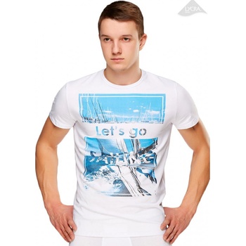 Fabio pánské tričko Hard 09/1-82/02+702 bílá