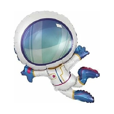 FLEXMETAL Balón fóliový kosmonaut, vesmír 60 cm