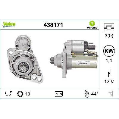 Startér VALEO 438171