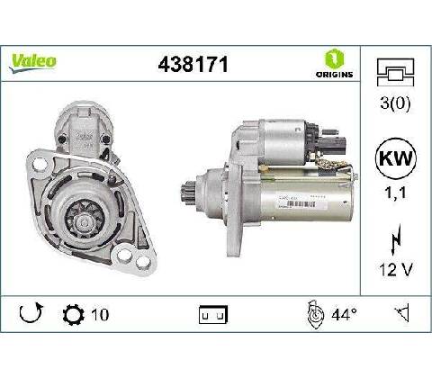 Startér VALEO 438171