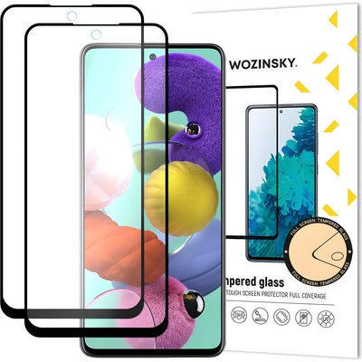 Wozinsky 2x Wozinsky защитно закалено стъкло за Samsung Galaxy A51 - Черен KP10227 (10227)