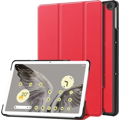 Vsechnonamobil 62843 LEATHER Zaklápací kryt pre Google Pixel Tablet červený