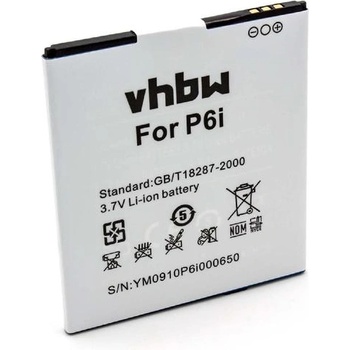 Image 1 of VHBW Батерия за Elephone P6 / P6i, 2200 mAh (800112606)