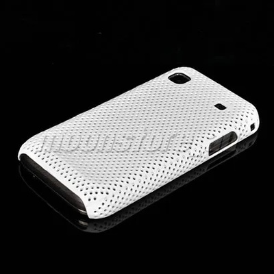 Samsung I9003 Galaxy SL Твърд Калъф Бял + Протектор