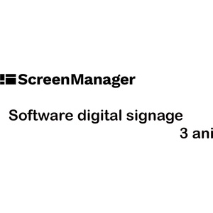 ScreenManager Софтуер за дигитални табели Enterprise SCREENMANAGER 3 години