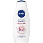Nivea крем душ гел пяна за вана, Diamond touch, 750мл
