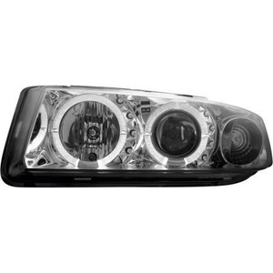  Кристални фарове Angel Eyes SEAT LEON / TOLEDO (99-04)- хром