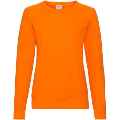 Fruit of the Loom Orange classic sweatshirt light