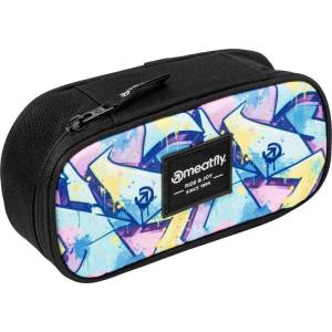 MEATFLY калъф Pencil Case Graffity Meatfly | Siv | Момчешки | L
