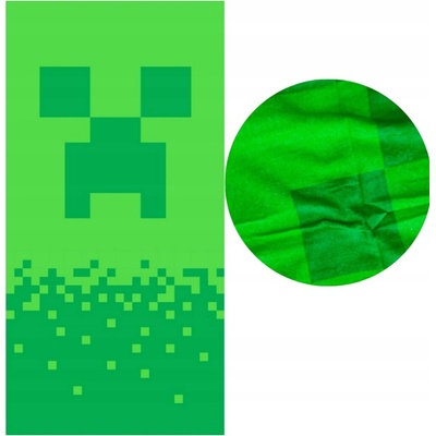 Jerry Fabrics Dětská osuška 70 x 140 cm ‒ Minecraft Creeper