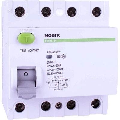 Noark Ex9L-H 4Pólový 40A 30mA 108206