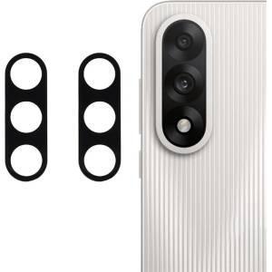  Два броя удароустойчив стъклен протектор за камера за OnePlus Nord 5 5G - черна рамка
