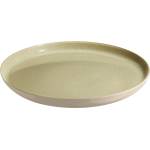 Emile henry (Франция) Керамична чиния emile henry dinner plate основна - цвят бледозелено с екрю (eh 8925-m0)