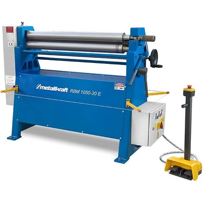 Elektrická zakružovačka plechu Metallkraft RBM 1050-30 E, 400V, 1100W