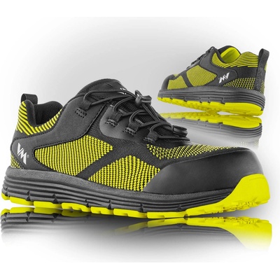 Vm footwear panama 4545-s1p / Ниски предпазни текстилни обувки, без метални части - черни 43 (4545-s1p-43)