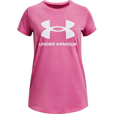 Тениска Under Armour UA G SPORTSTYLE LOGO SS-PNK 1361182-663 Размер YSM