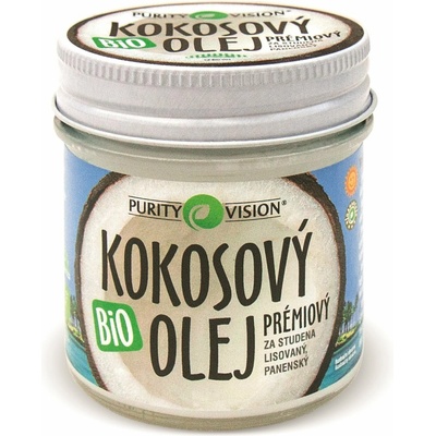 Purity Vision Bio kokosový olej Panenský 0,12 l