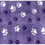 ABC-ZOO Деката Paws Drybed - черна 75x100 см