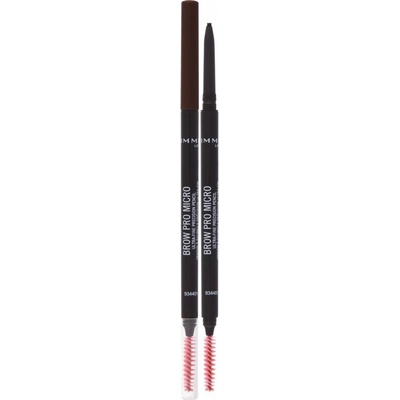 Rimmel London Brow Pro Micro tužka na obočí 003 Dark Brown 0,09 g – Zboží Mobilmania