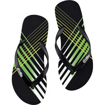 Erima BEACH SLIPPER Černá Zelená Bílá