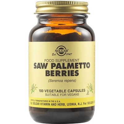 Solgar Saw Palmetto Berries, 100 капсули, Solgar