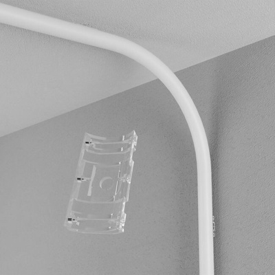 Arelux Polykarbonátový klip pro instalaci LED trubic XLOOP 25 ROUND