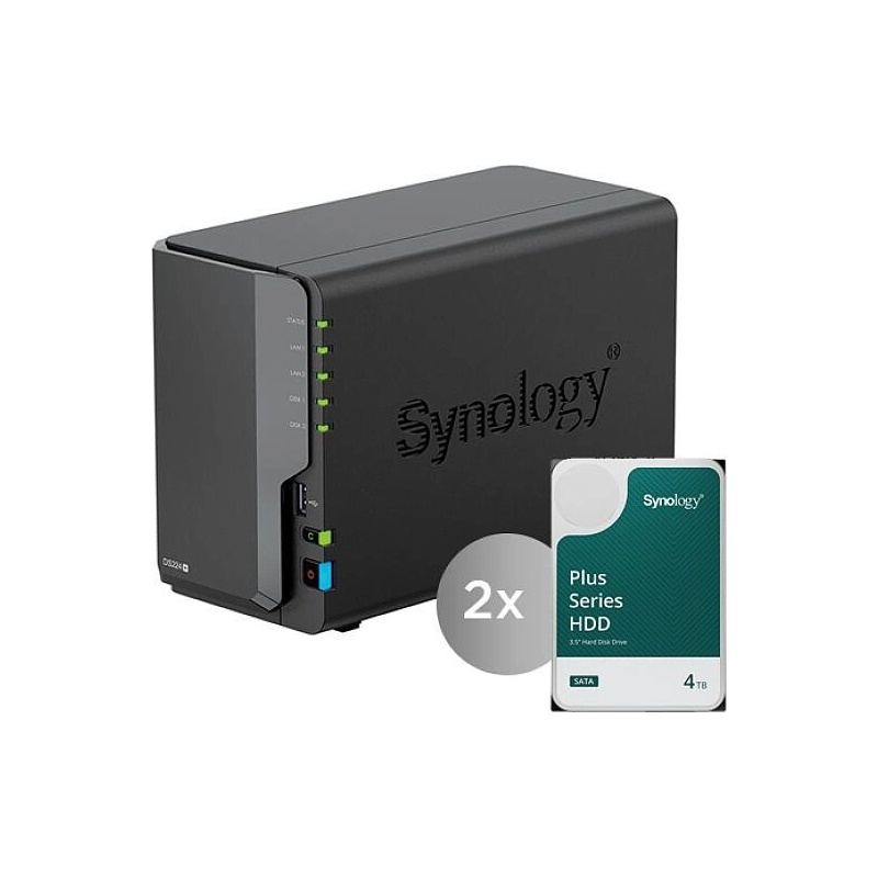 Synology DiskStation DS224+ 2x4TB