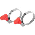 MTX Скоби за маркуч mtx 25-40 мм с ключе, 2 бр. - 476657