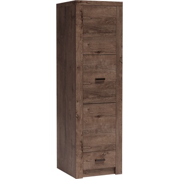 Bogdan Furniture Europe Гардероб Indianapolis I-2, тъмна пепел