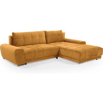 Home Finishing Десен ъглов диван rubio с механизъм за сън - Горчица (mmsho23rm-tiff8)