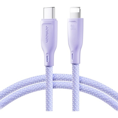 Joyroom SA34-CL3 30W USB Typ-C / Lightning, 1m, fialový