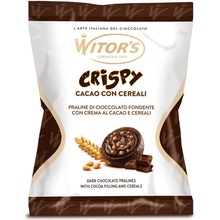 Witor's Pralinky z hořké čokolády s krémem a cereáliemi Crispy Fondente Cereali 95 g