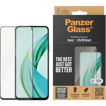 Panzer Стъклен протектор PanzerGlass - Ultra Wide Fit, Honor X7b/90 smart, прозрачен (5715685003479)