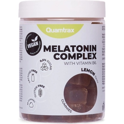 Quamtrax Melatonin Complex [60 желирани бонбони] Лимон
