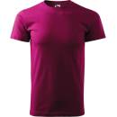 Malfini Basic tričko fuchsia red