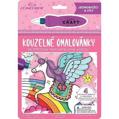 Concorde Kouzelné omalovánky Jednorožci a víly