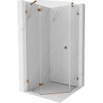 Mexen Lunar петоъгълна душ кабина с врата, отваряща се наляво, 100 x 100 см, (831-100L-100P-60-00-L)