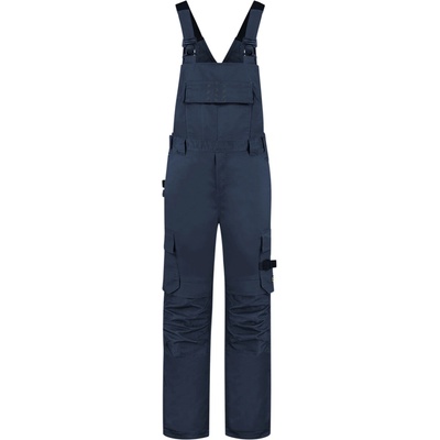 pracovné nohavice s trakmi unisex Bib & Brace Twill Cordura T67 námorná modrá