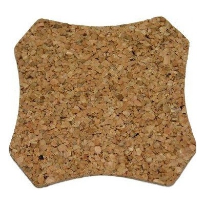 G.M. Corporation Korkové prostírání káro 9,6cm 6 ks