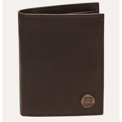 Reell peňaženka Clean Leather Brown Brown Brown