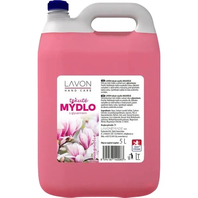 Lavon Hand Care tekuté mydlo Magnólia 5 l