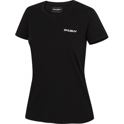 Husky Dámske bavlnené tričko Tee Walker black