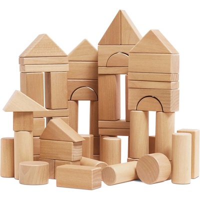 ΩLe Toy Van Drevené kocky prírodné 60 ks